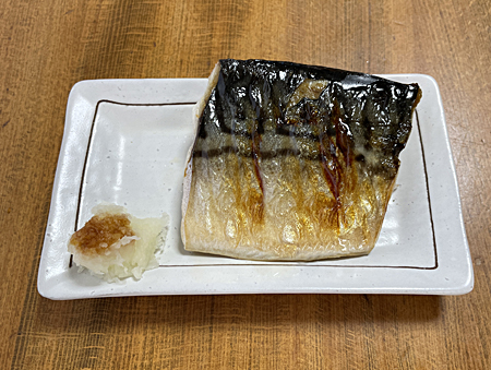 灰干し　レンジで焼き魚6