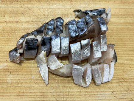 灰干しサバの簡単坦々麺2