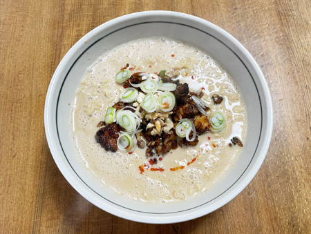 灰干しサバの簡単坦々麺6